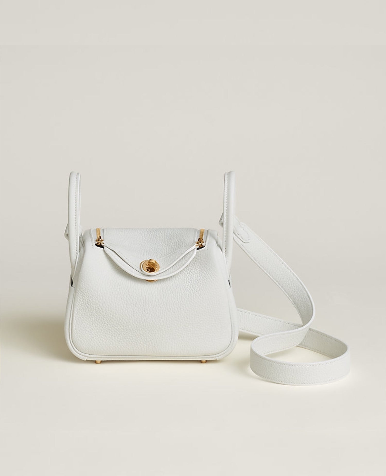 Hermès Lindy II mini bag White