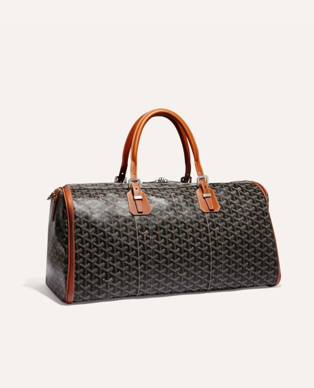 Goyard Croisiere 50 Bag Brown