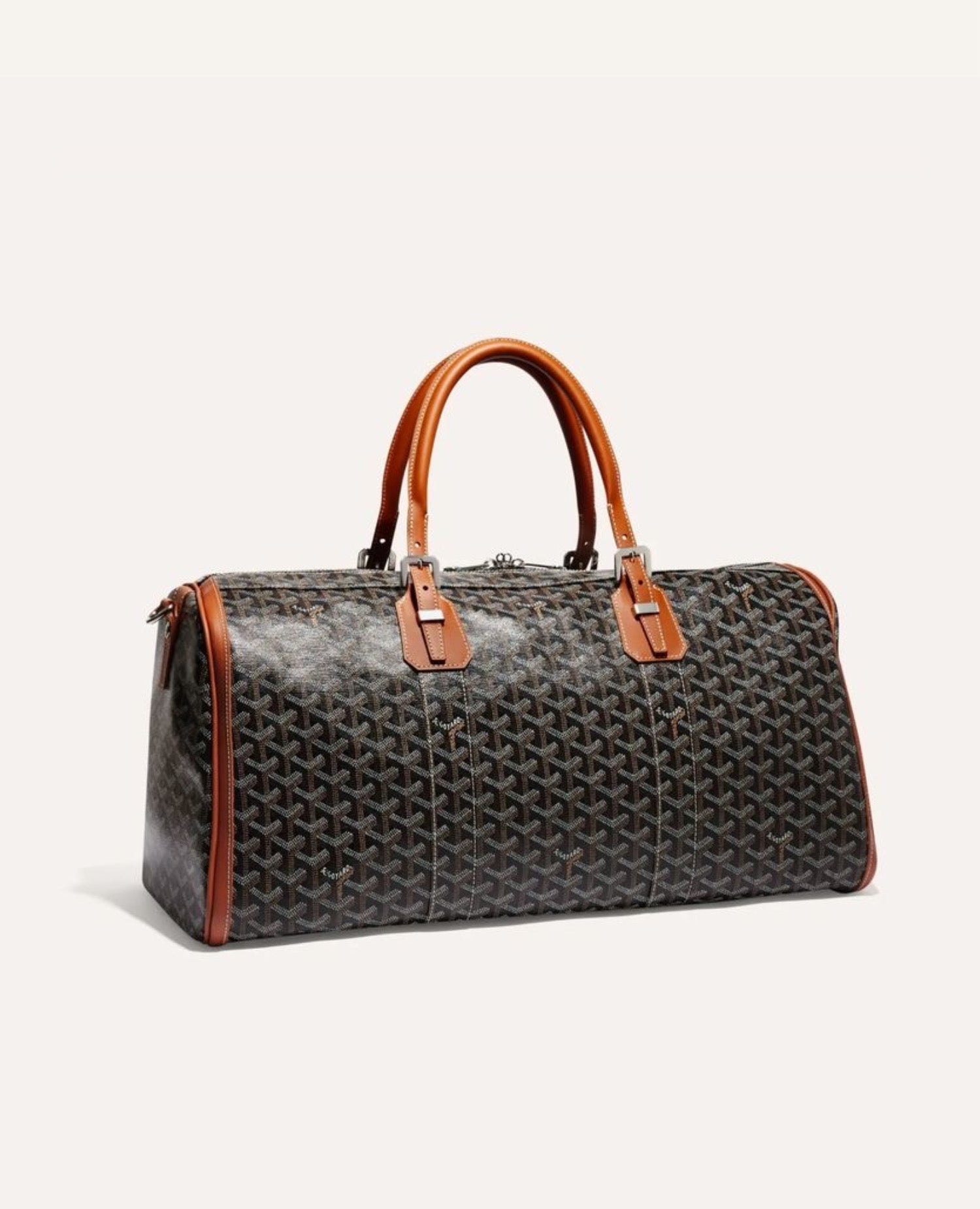 Goyard Croisiere 50 Bag Brown