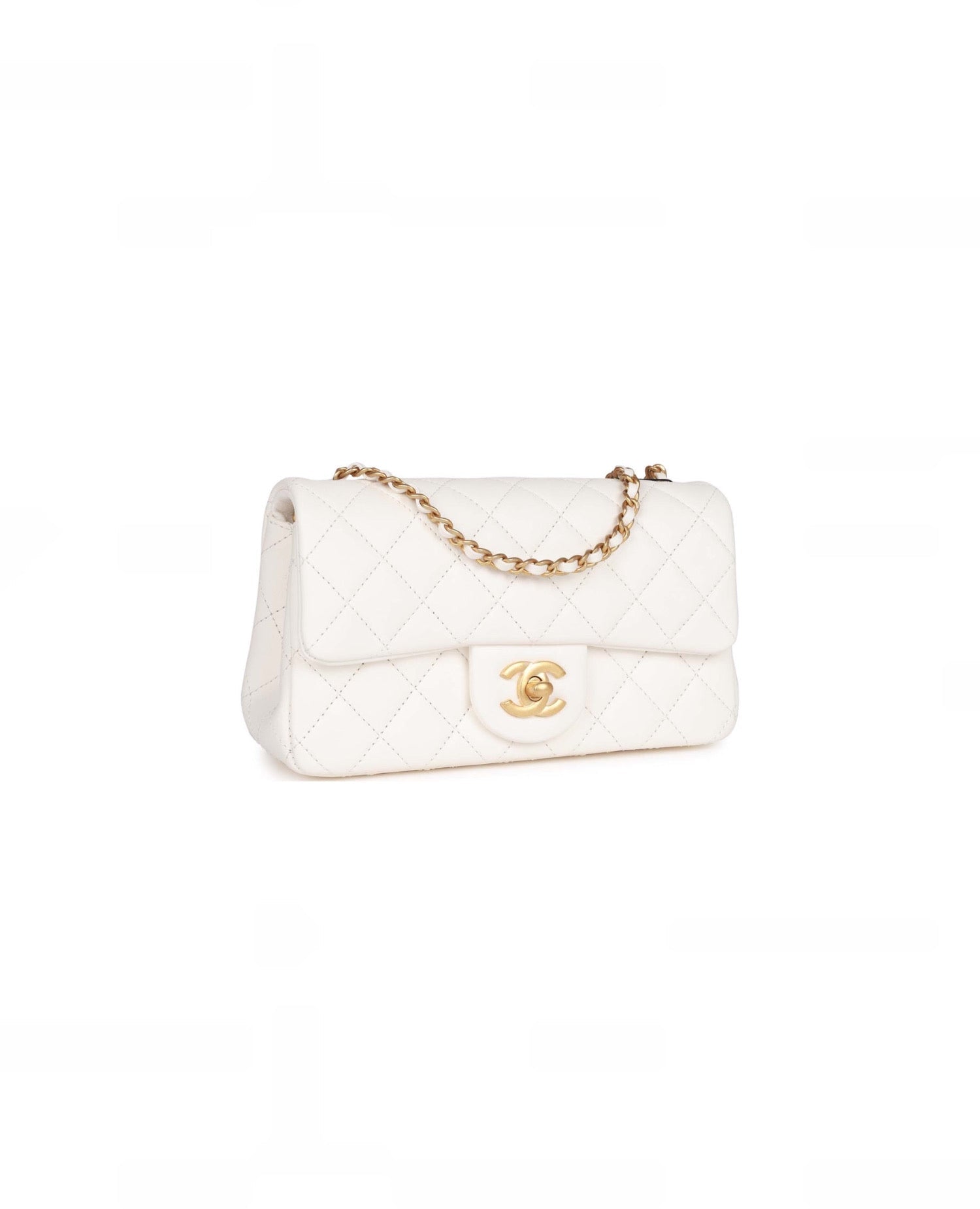 Coco Pearl Crush Rectangular White