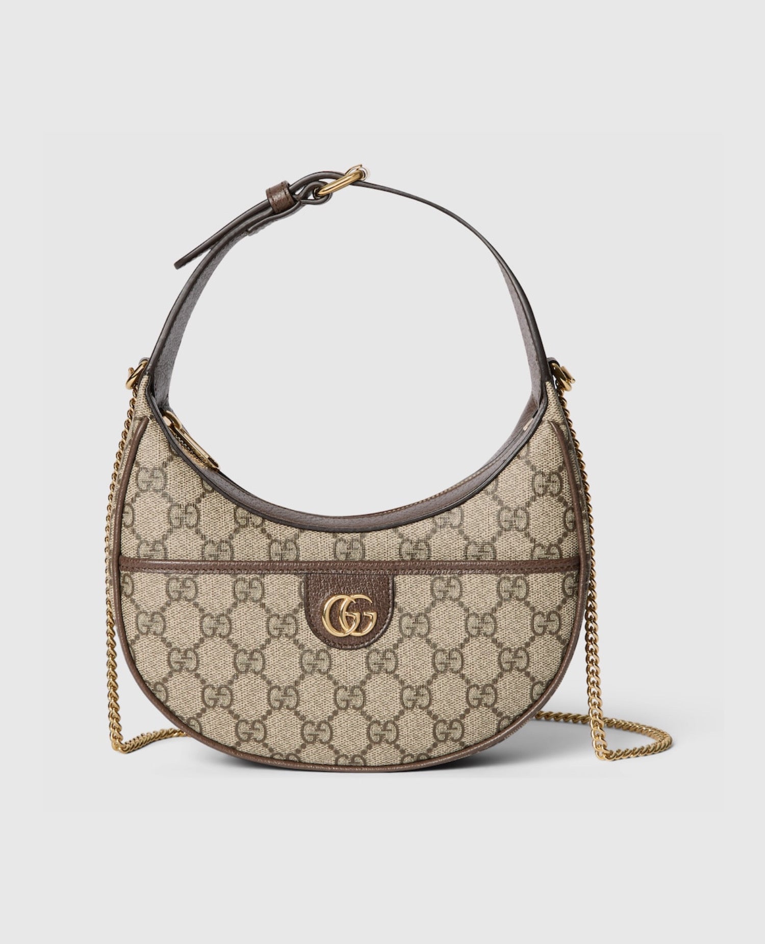 Gucci Ophidia Small Shoulder Bag Brown
