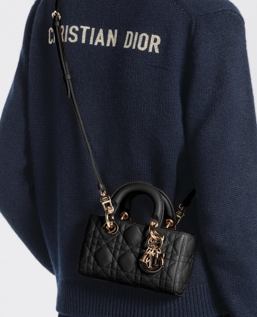 Christian Dior Lady D-Joy Micro Bag Black