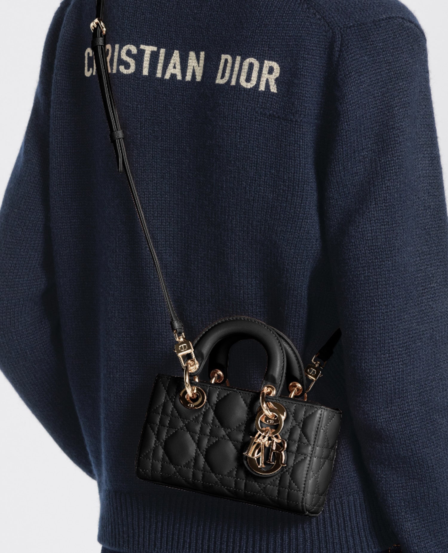 Christian Dior Lady D-Joy Micro Bag Black