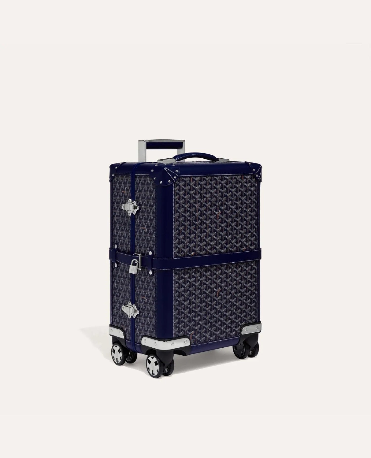 Goyard Bourget PM Trolley Case Navy Blue