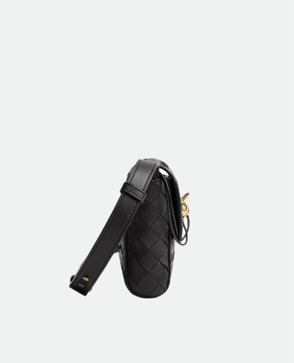 Bottega Veneta Mini Andiamo Cross-Body Black