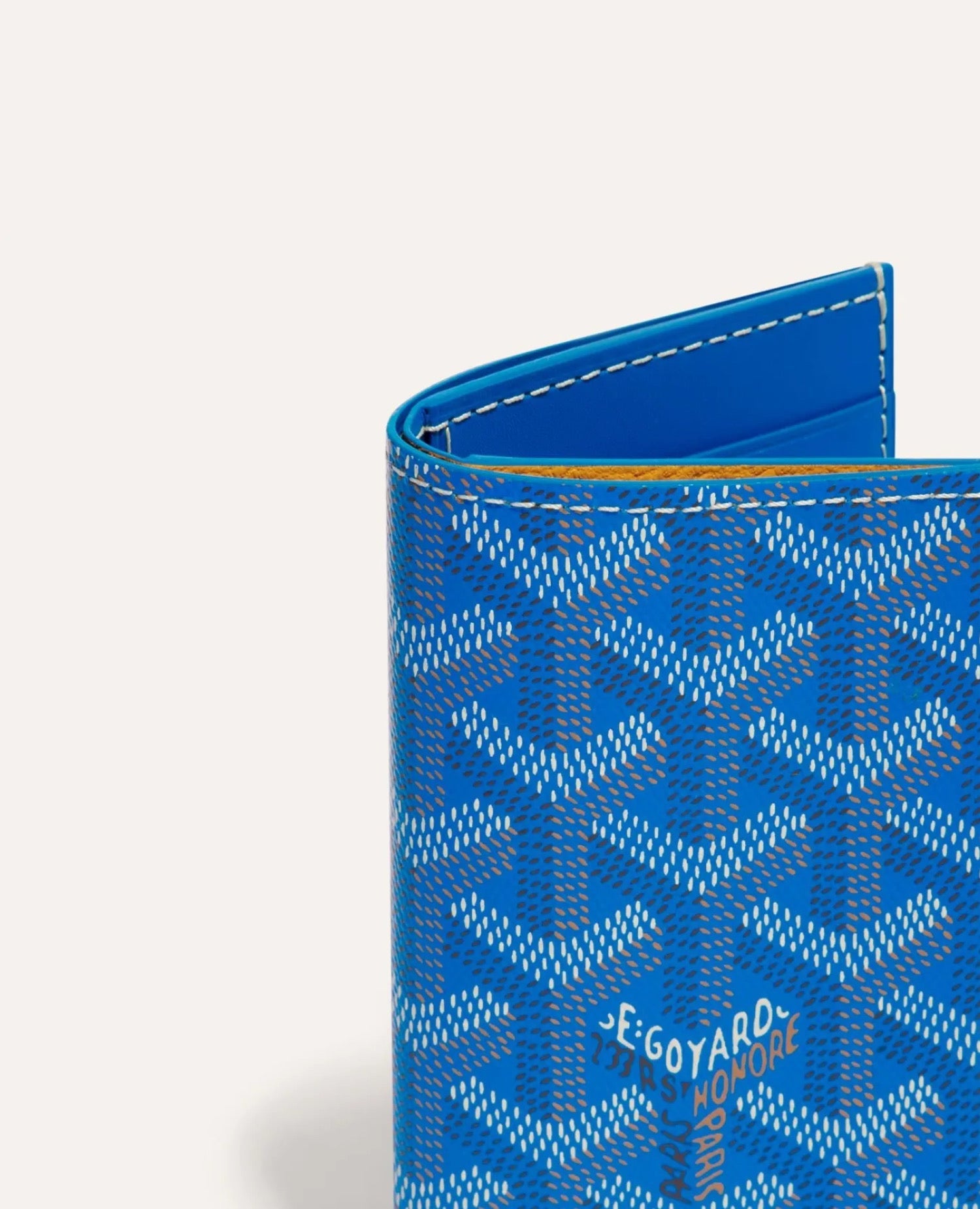 Goyard Saint-Pierre Card Wallet Sky Blue