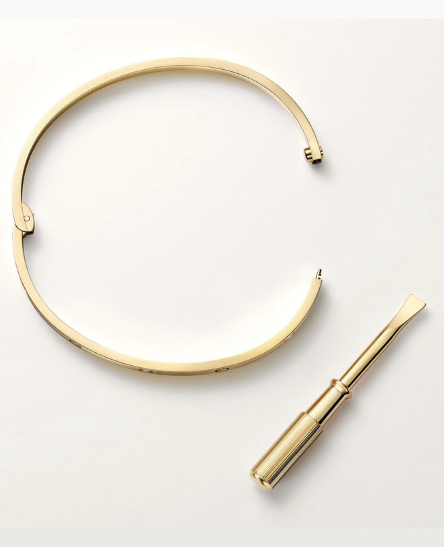 Cartier Love Bracelet, Small Model, 6 Diamonds, Gold