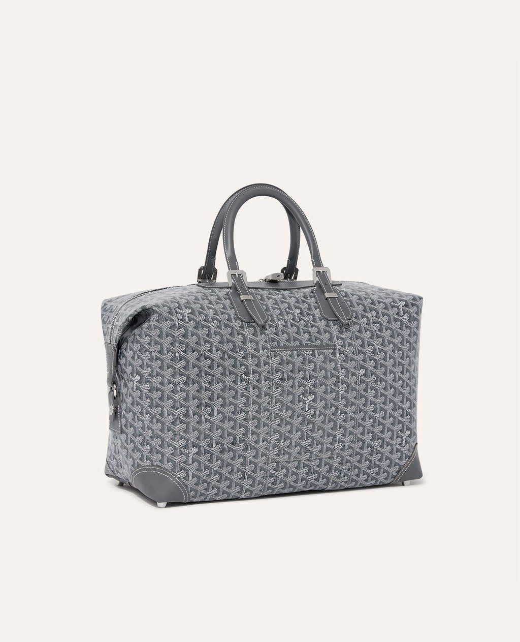 Goyard Bowling Travel 45 Bag Grey