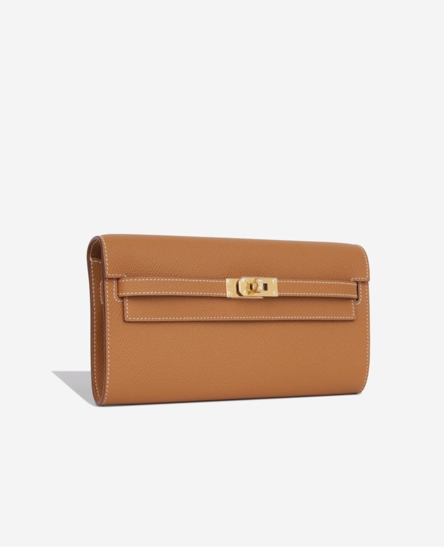 Hermès Hermès Kelly Classique To Go wallet Brown Gold