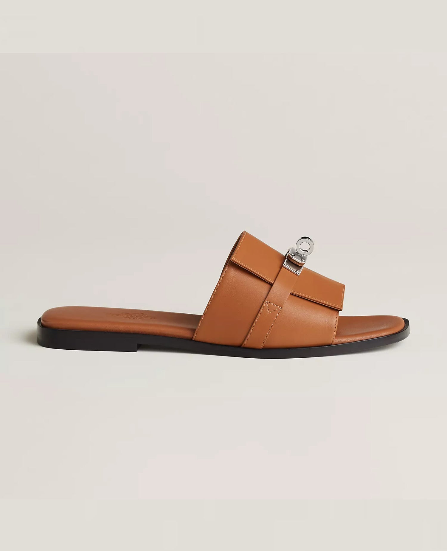 Hermès Giulia sandal Naturel
