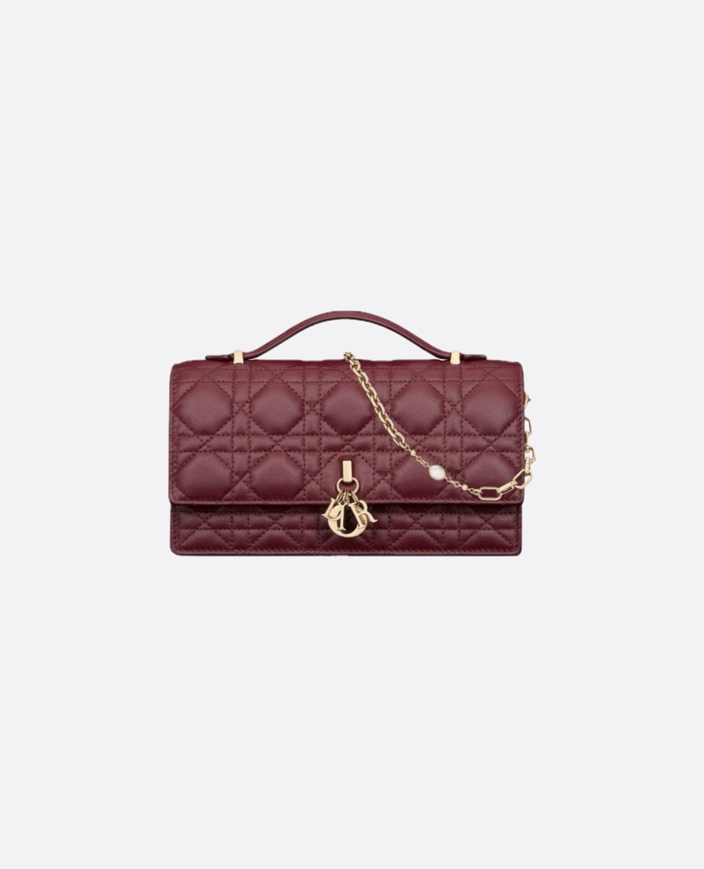 Christian Dior Mini Miss Bag Burgundy