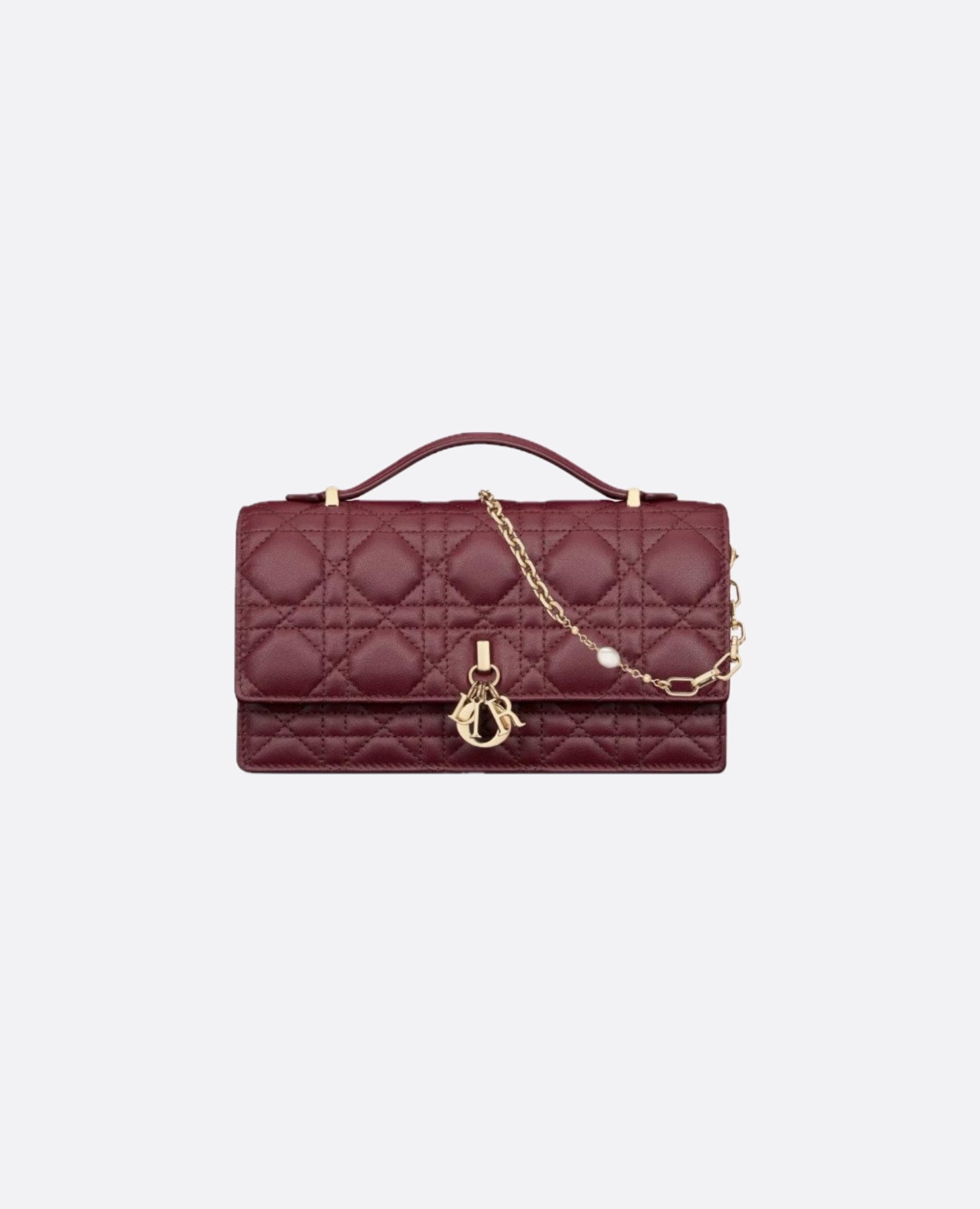 Christian Dior Mini Miss Bag Burgundy