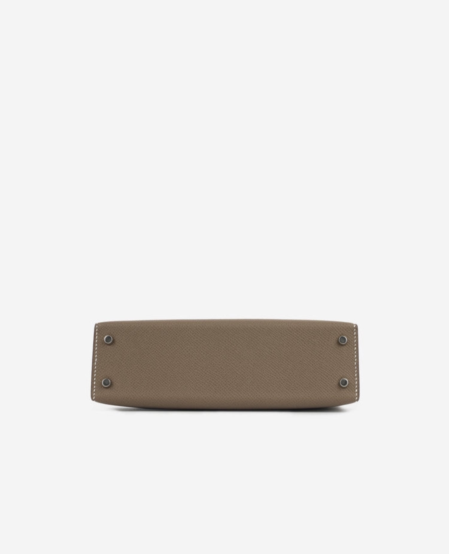 Hermès Mini Kelly Epsom Etoupe PHW