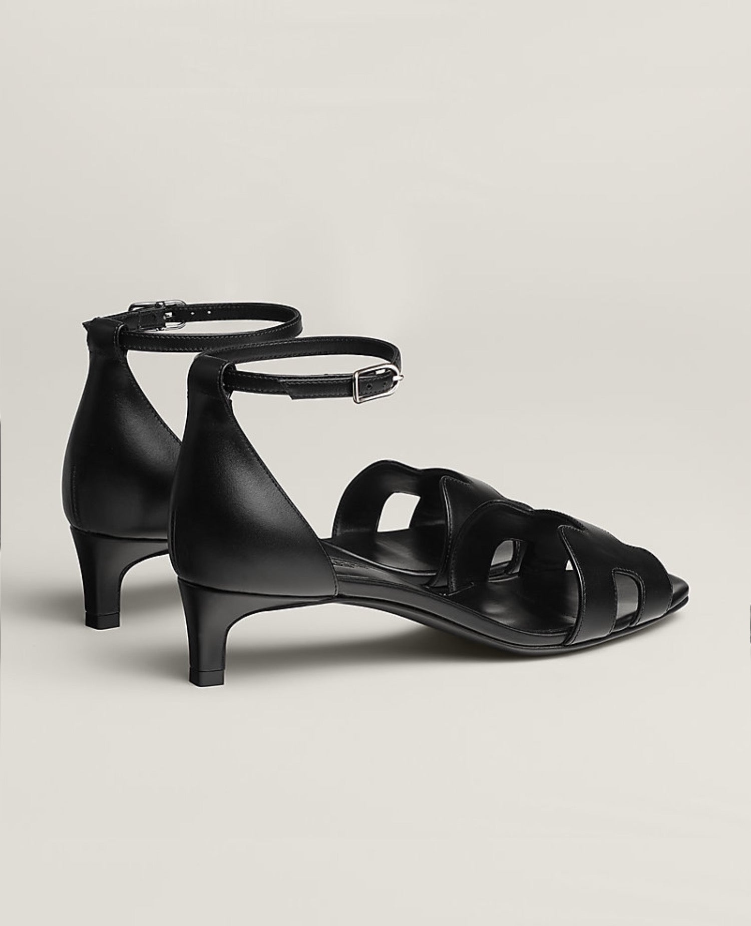 Hermès Joy 40 Sandal Black