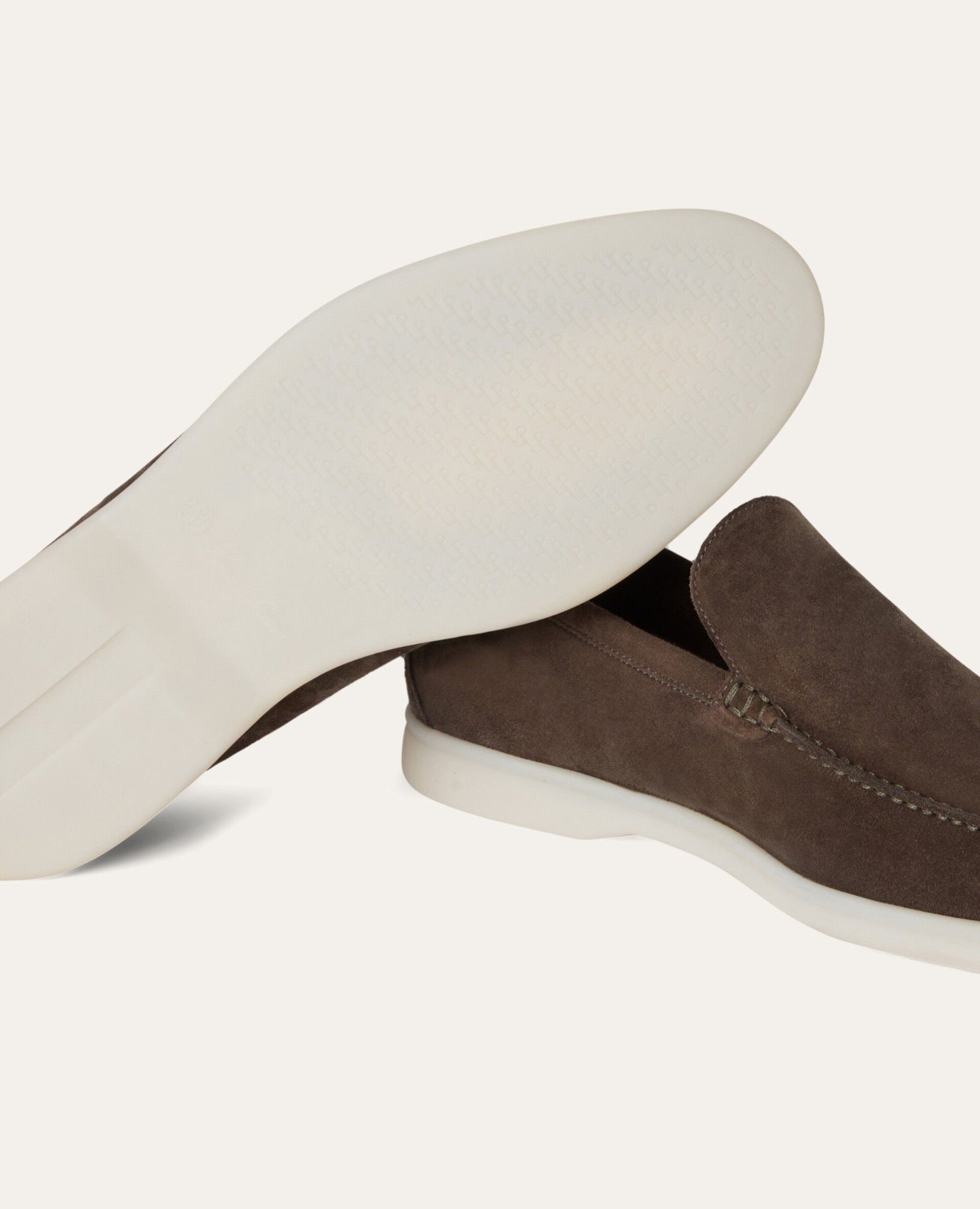Loro Piana Summer Walk Loafer Warm Gray