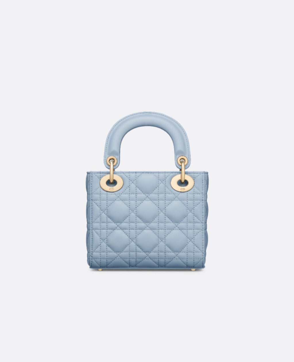Christian Dior Mini Lady Dior Bag Pale Blue