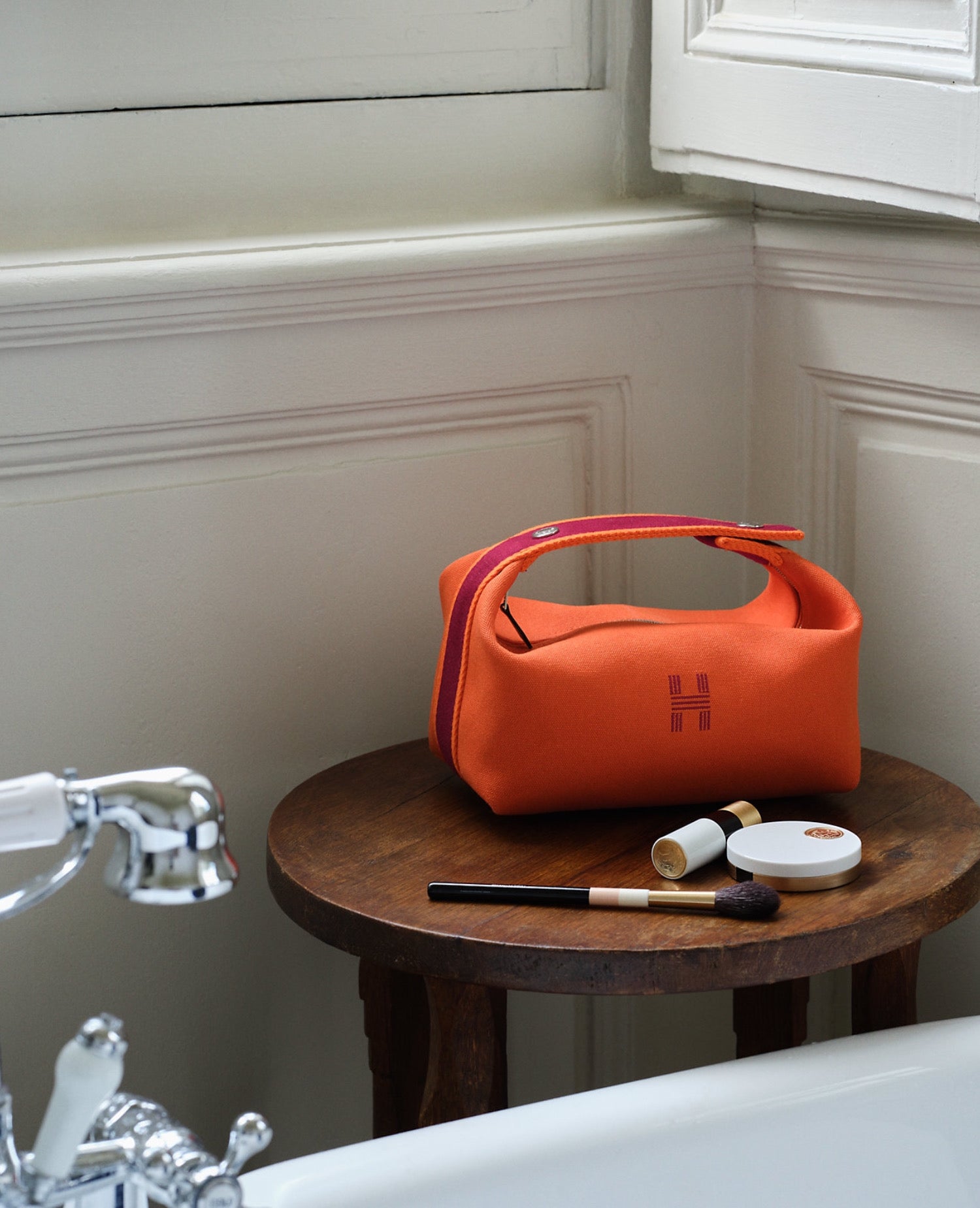 Hermès Bride-a-Brac case, small model, Orange Feu
