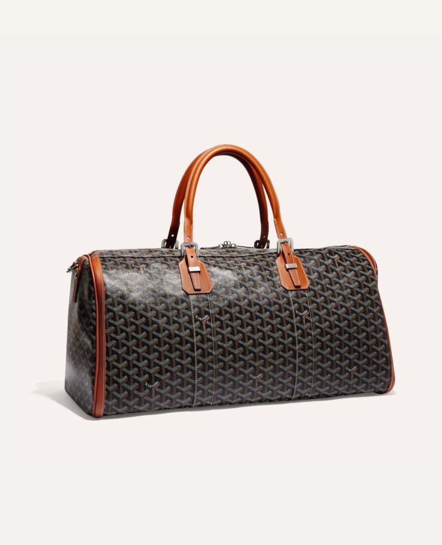 Goyard Croisiere 50 Bag Brown