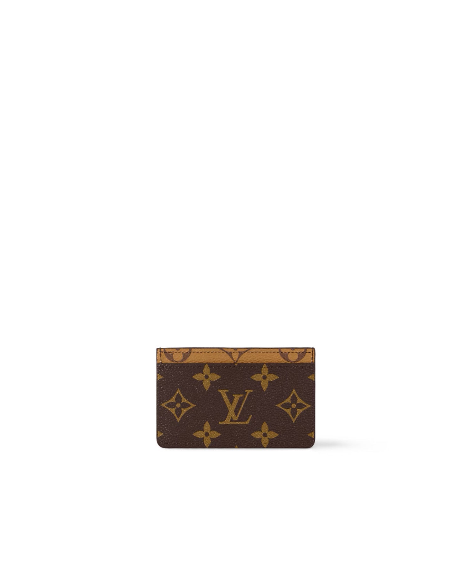 Louis Vuitton Card Holder Monogram Reverse Coated Canvas