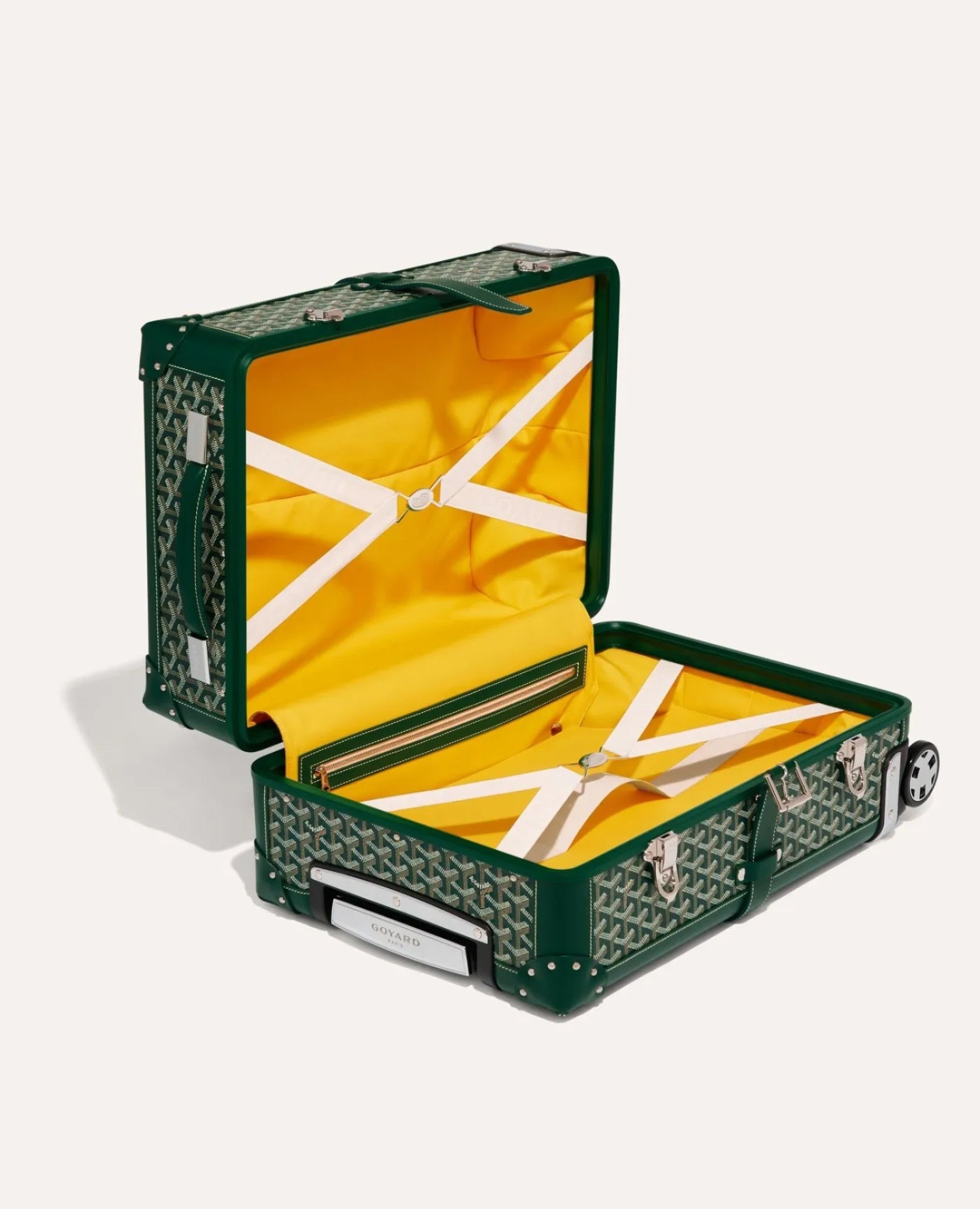 Goyard Bourget PM Trolley Case Green
