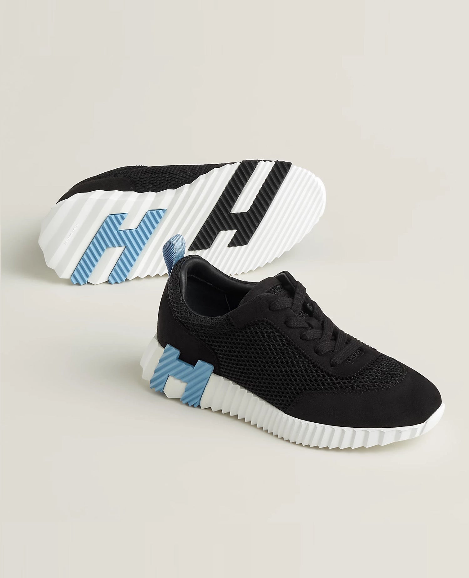 Hermès Bouncing Sneaker Graphic Mesh Noir