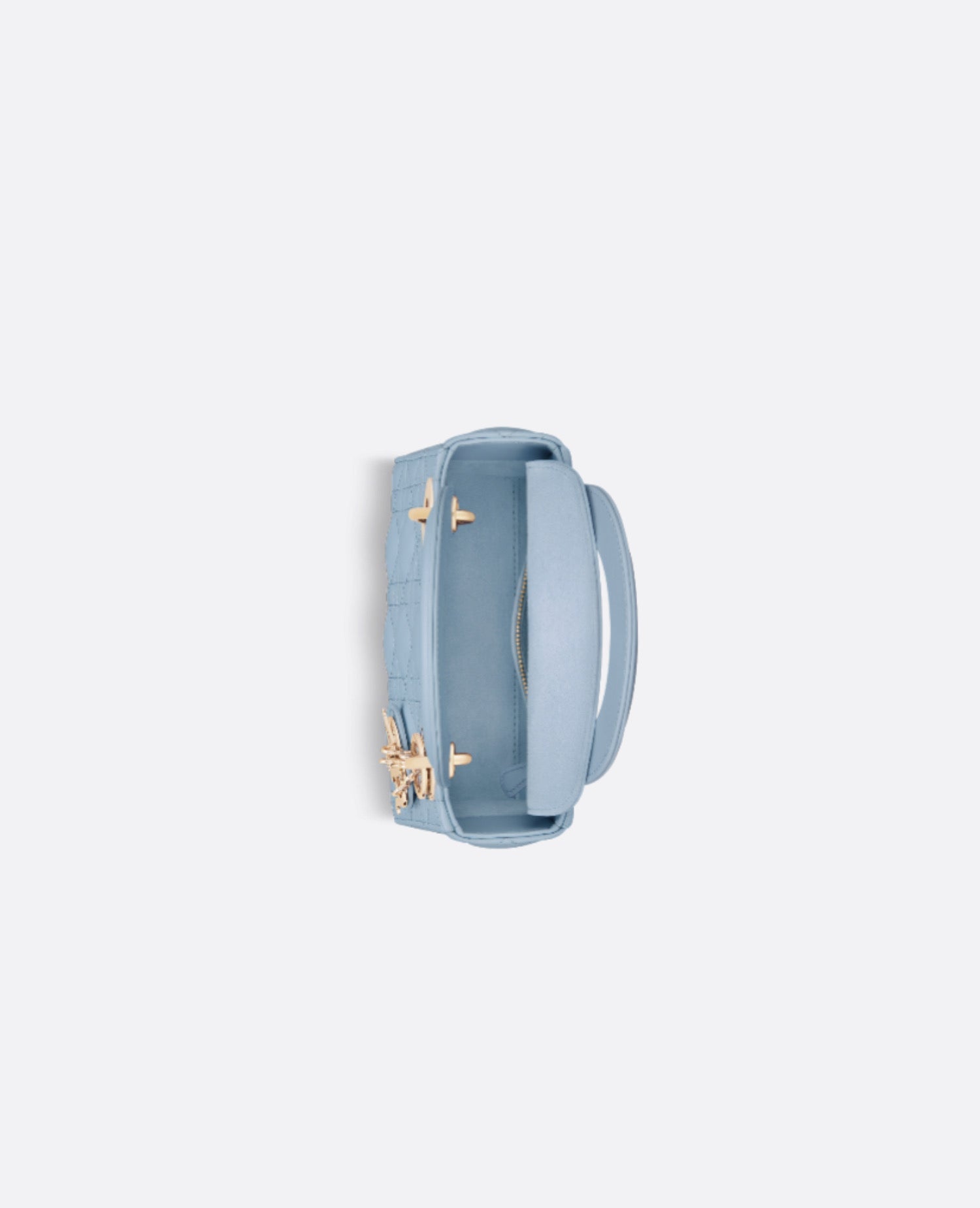 Christian Dior Mini Lady Dior Bag Pale Blue