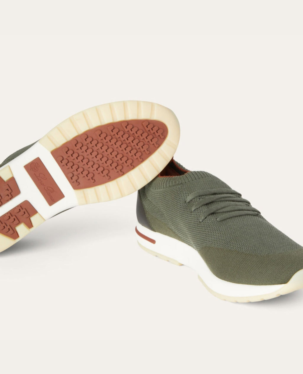 Loro Piana 360 LP Flexy Walk Sneaker Army Green