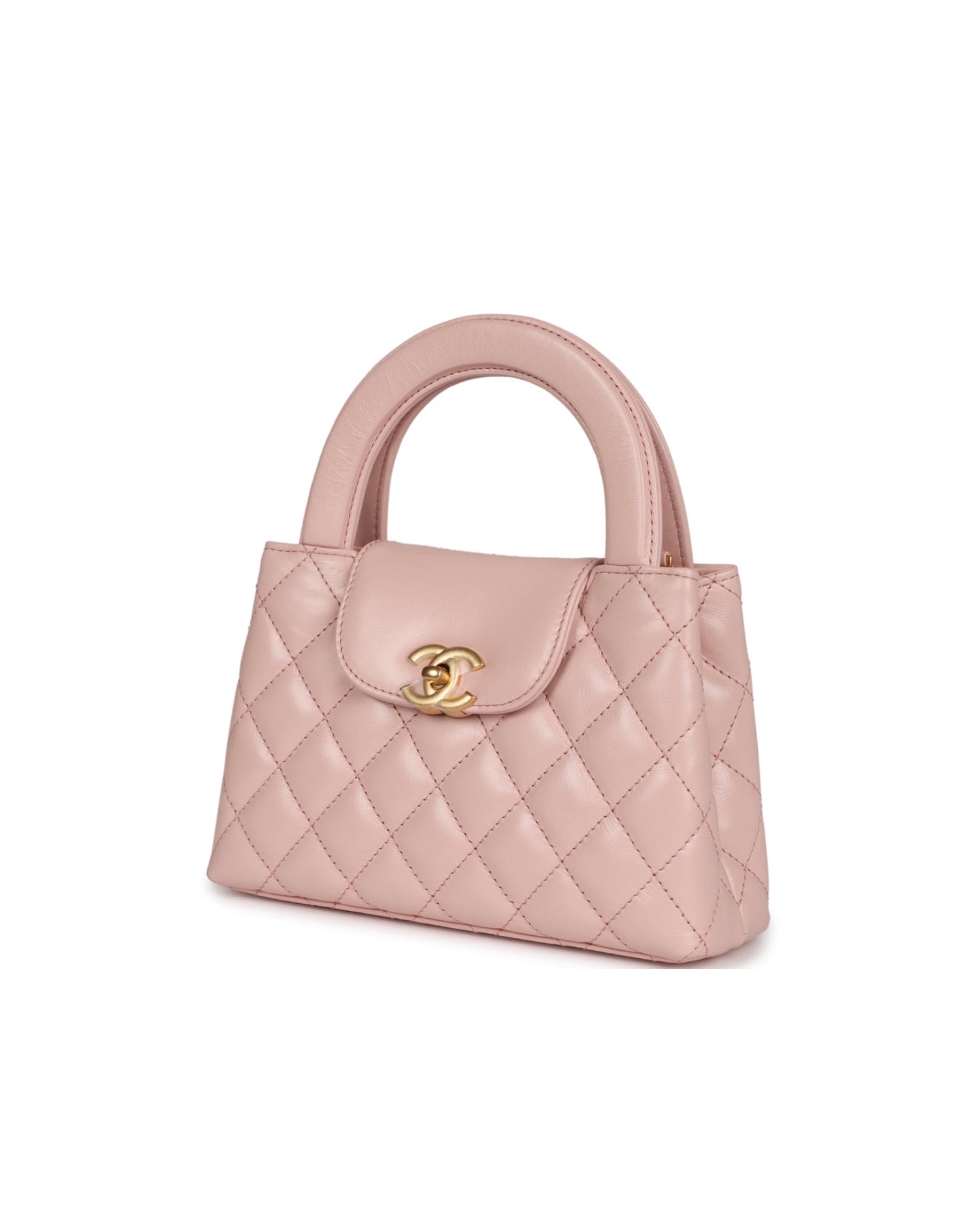 Coco Small Kelly Shopper Bag Light Pink