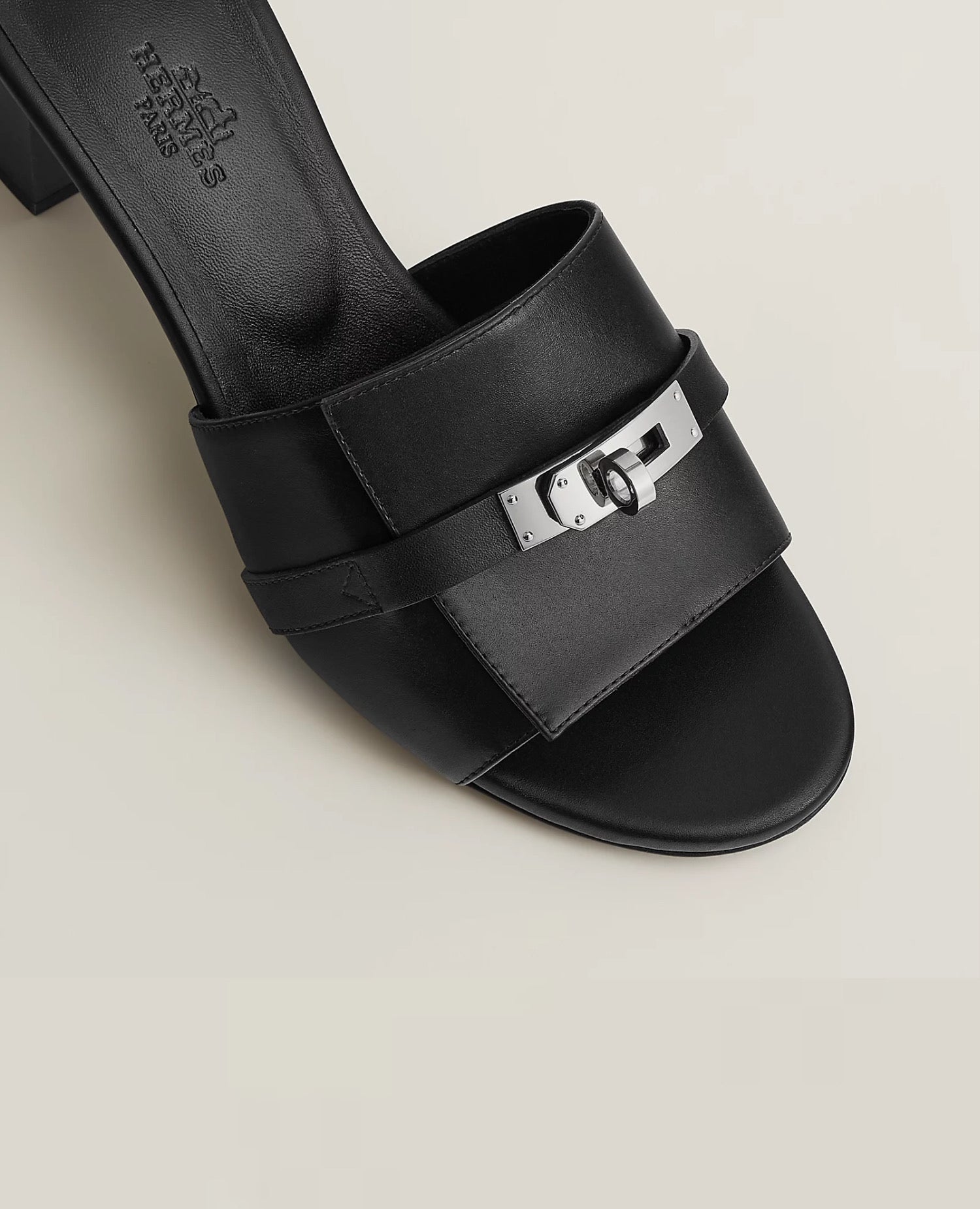 Hermès Gigi 50 Sandal Noir