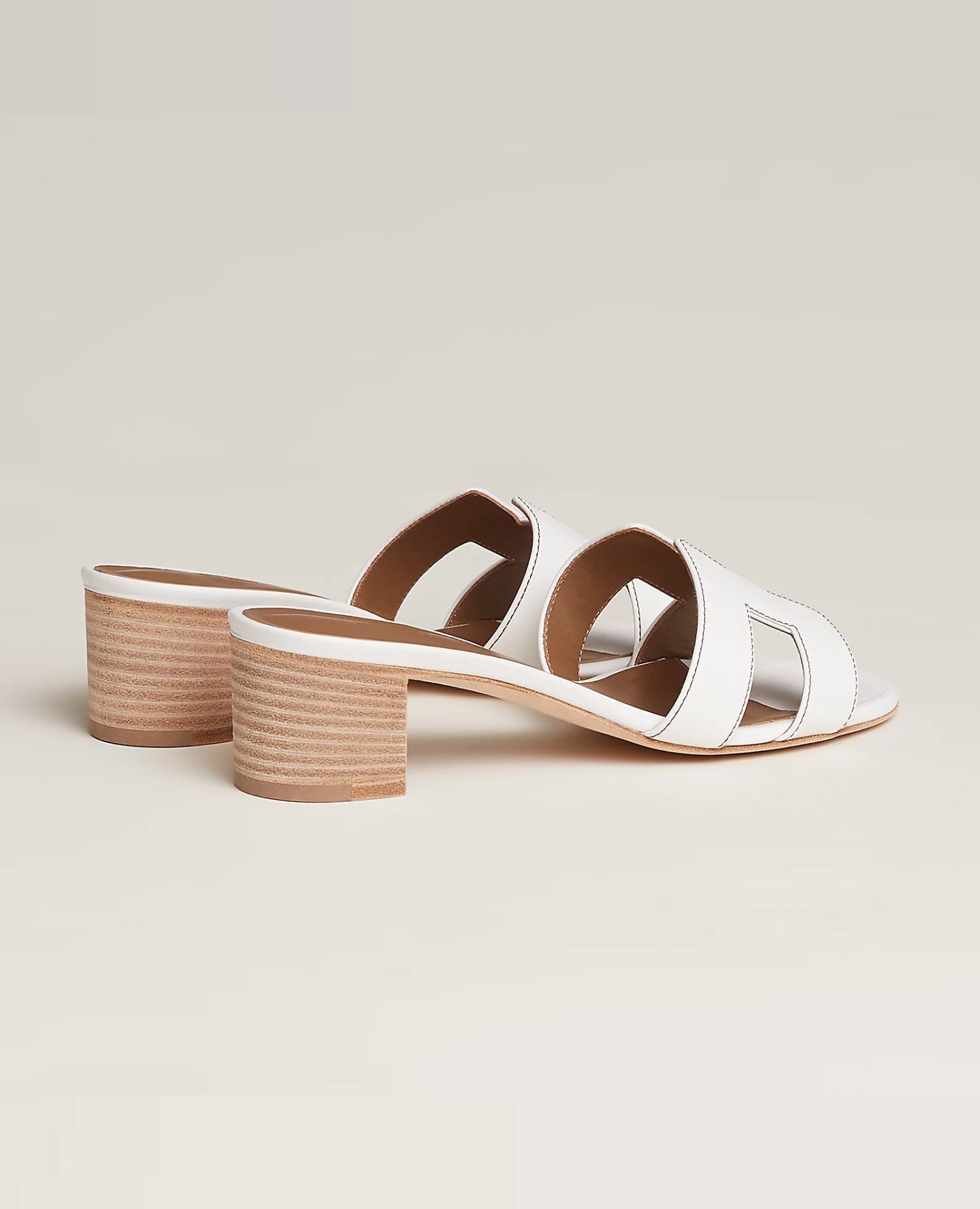 Hermès Oasis Sandal Blanc