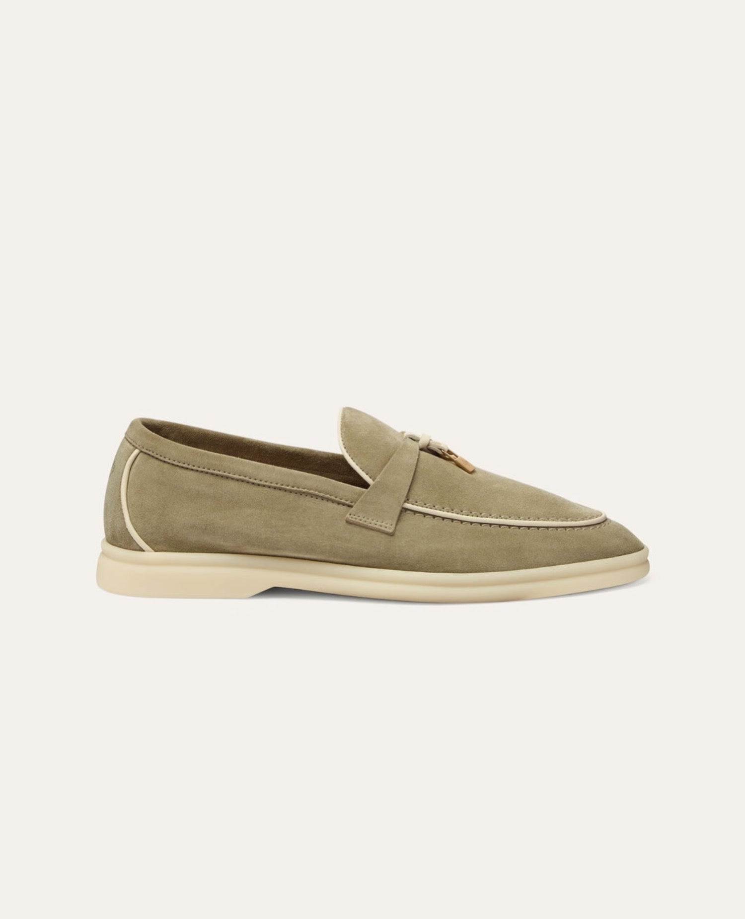 Loro Piana Summer Charms Walk Loafer Dried Taragon