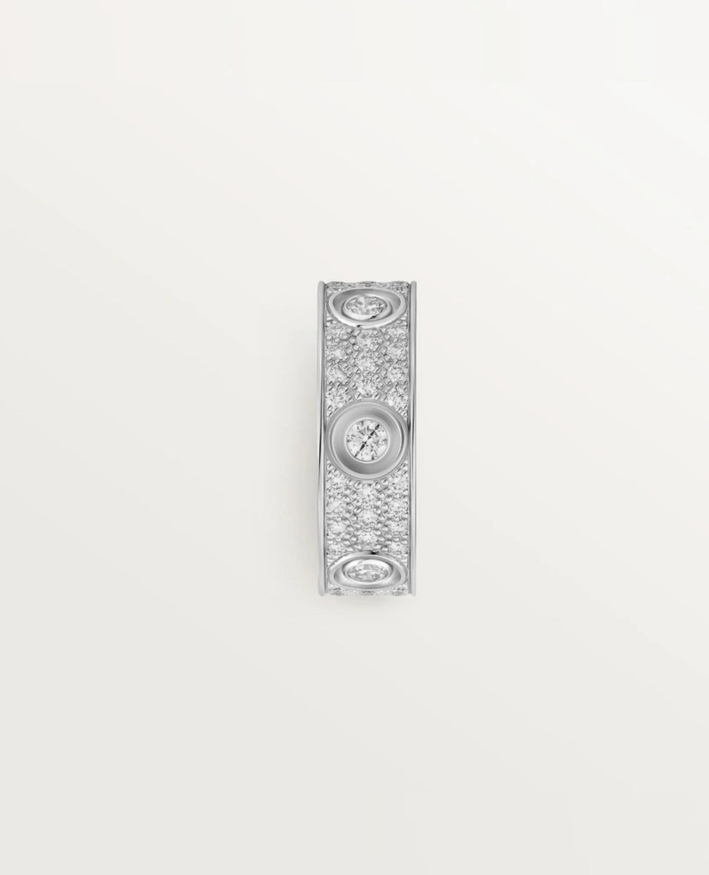 Cartier Love Ring, Diamond-Paved
