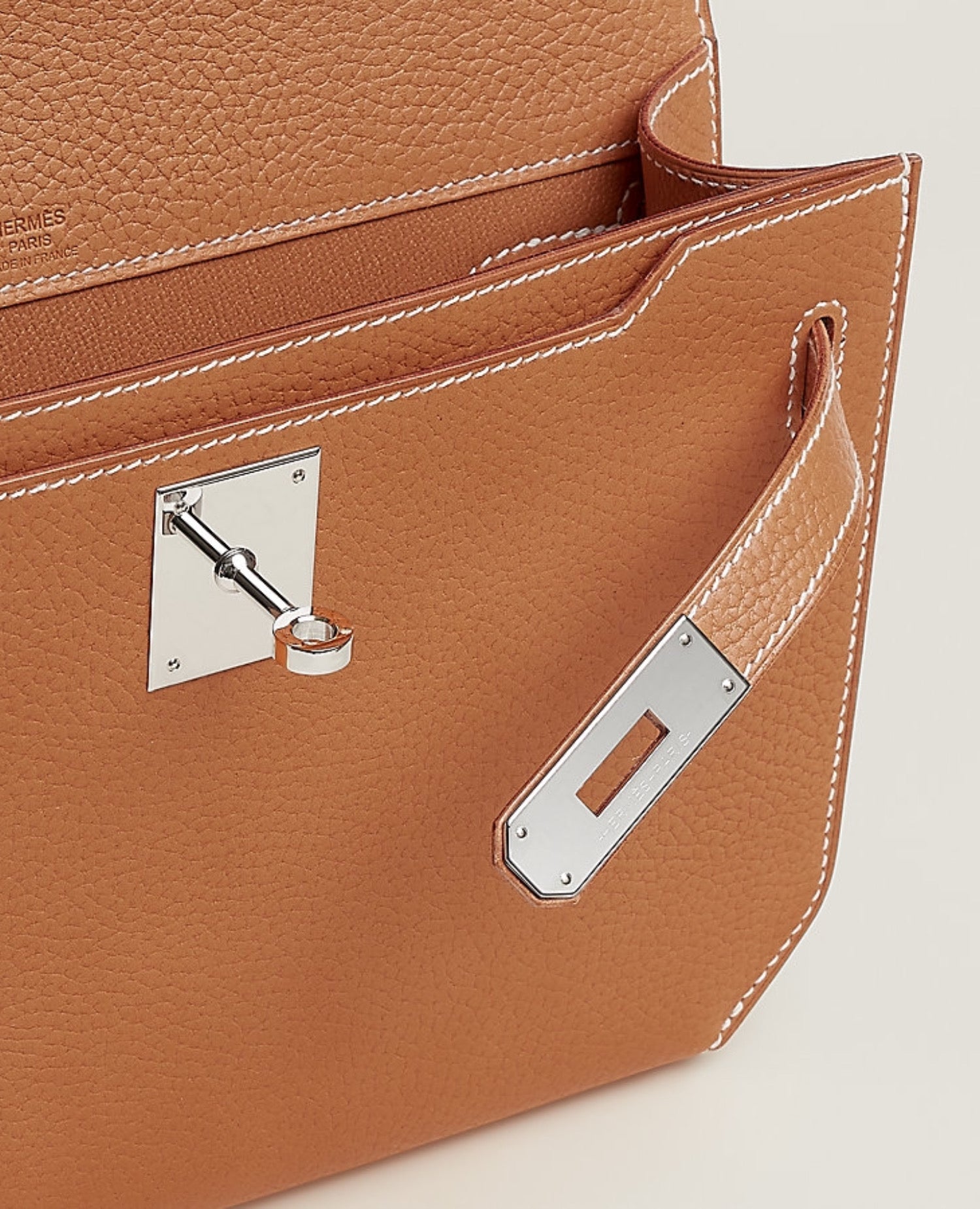 Hermès Kelly depeches 25 pouch Gold