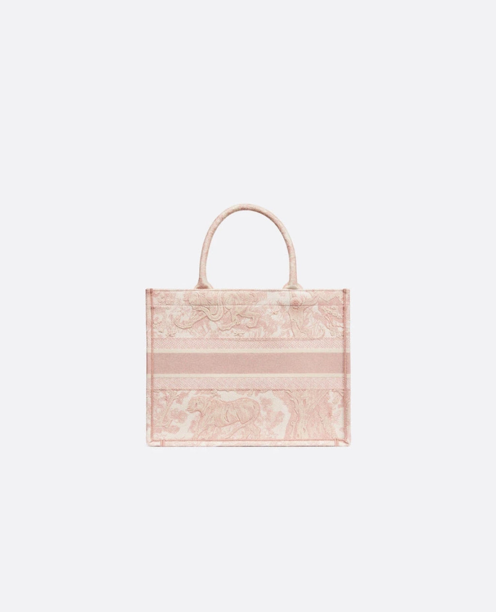 Christian Dior Small Dior Book Tote Pink Toile