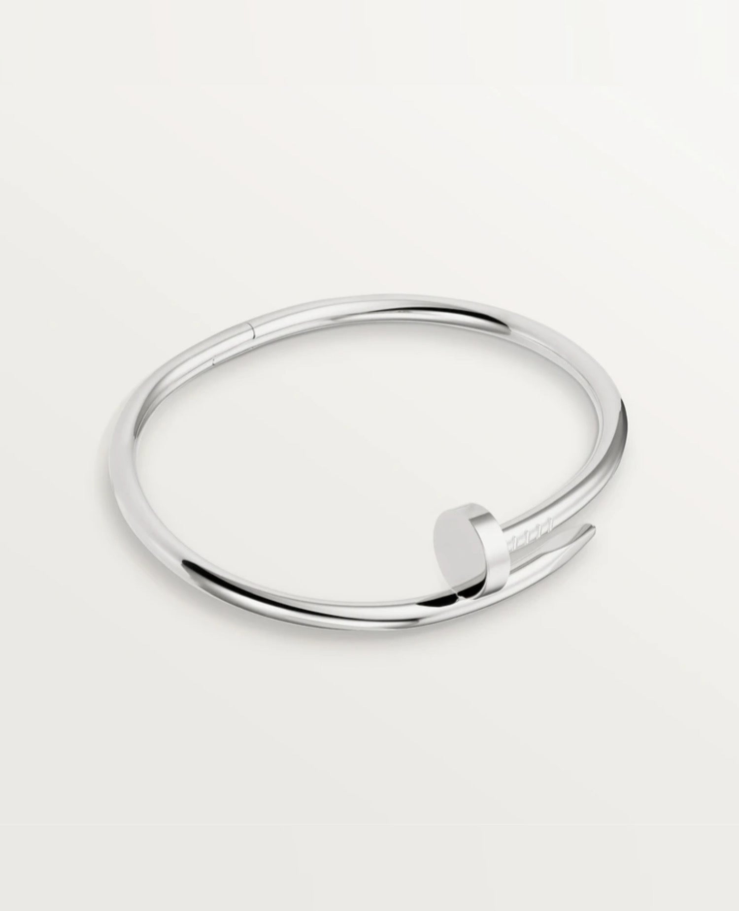 Cartier Just Un Clou Bracelet, Classic Model, Silver