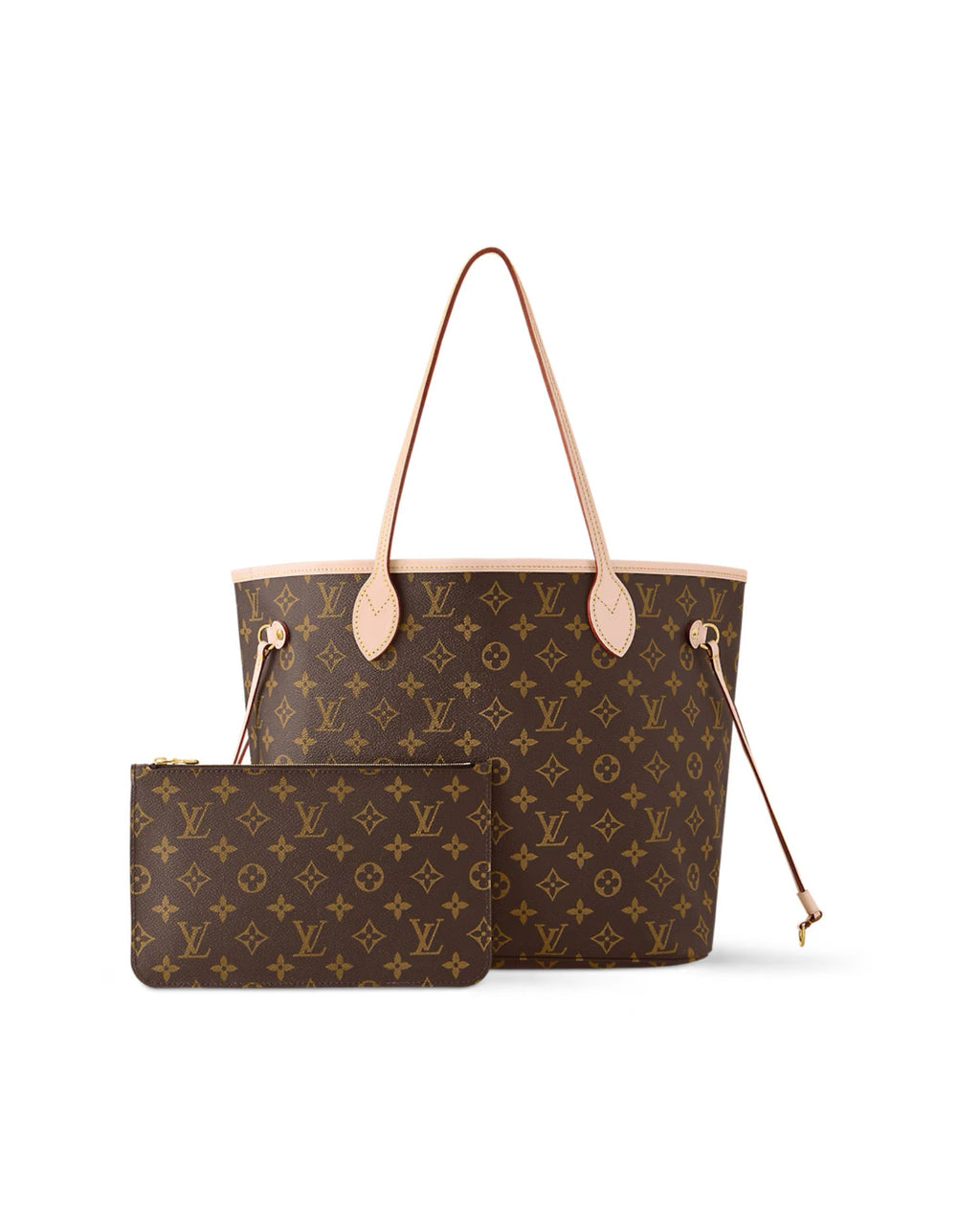 Louis Vuitton Neverfull MM Monogram Beige