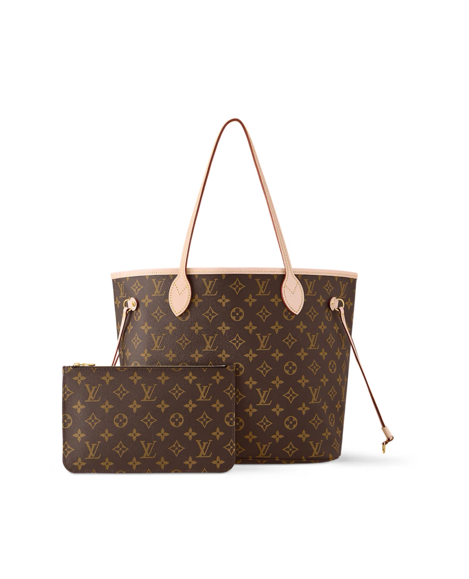 Louis Vuitton Neverfull MM Monogram Beige