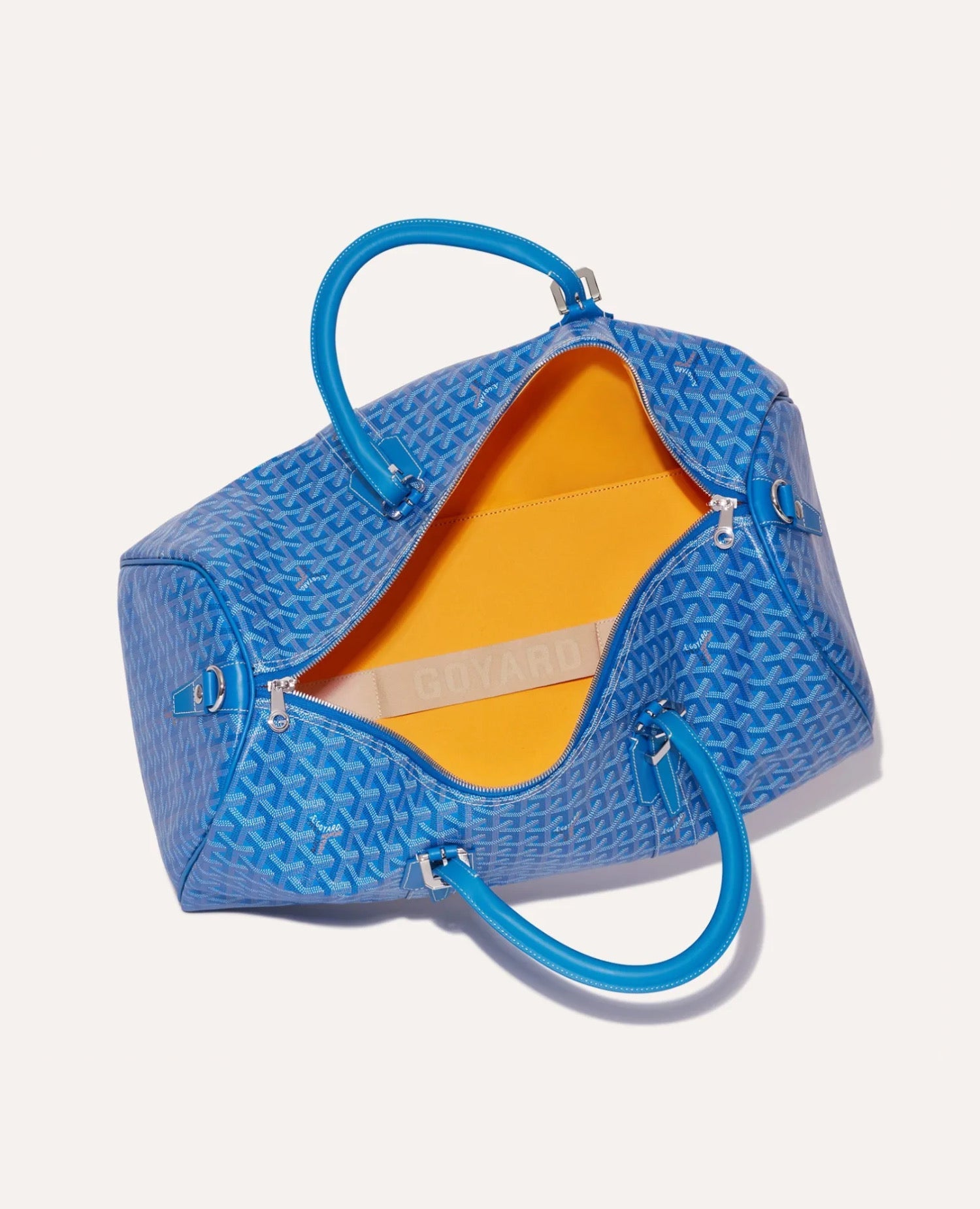 Goyard Boston 45 bag Sky Blue