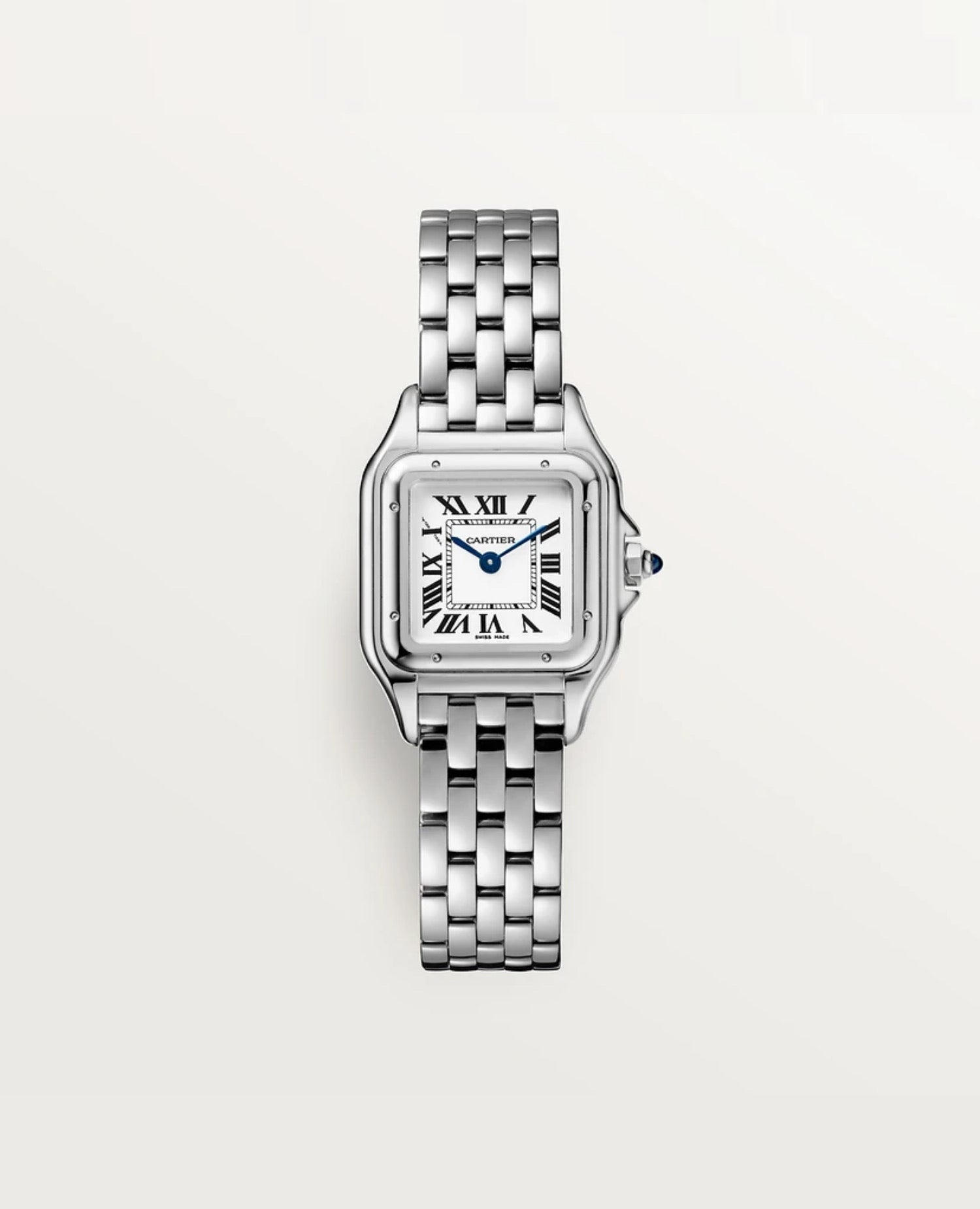 Panthèrs DE Cartier Watch, Small Model, Silver
