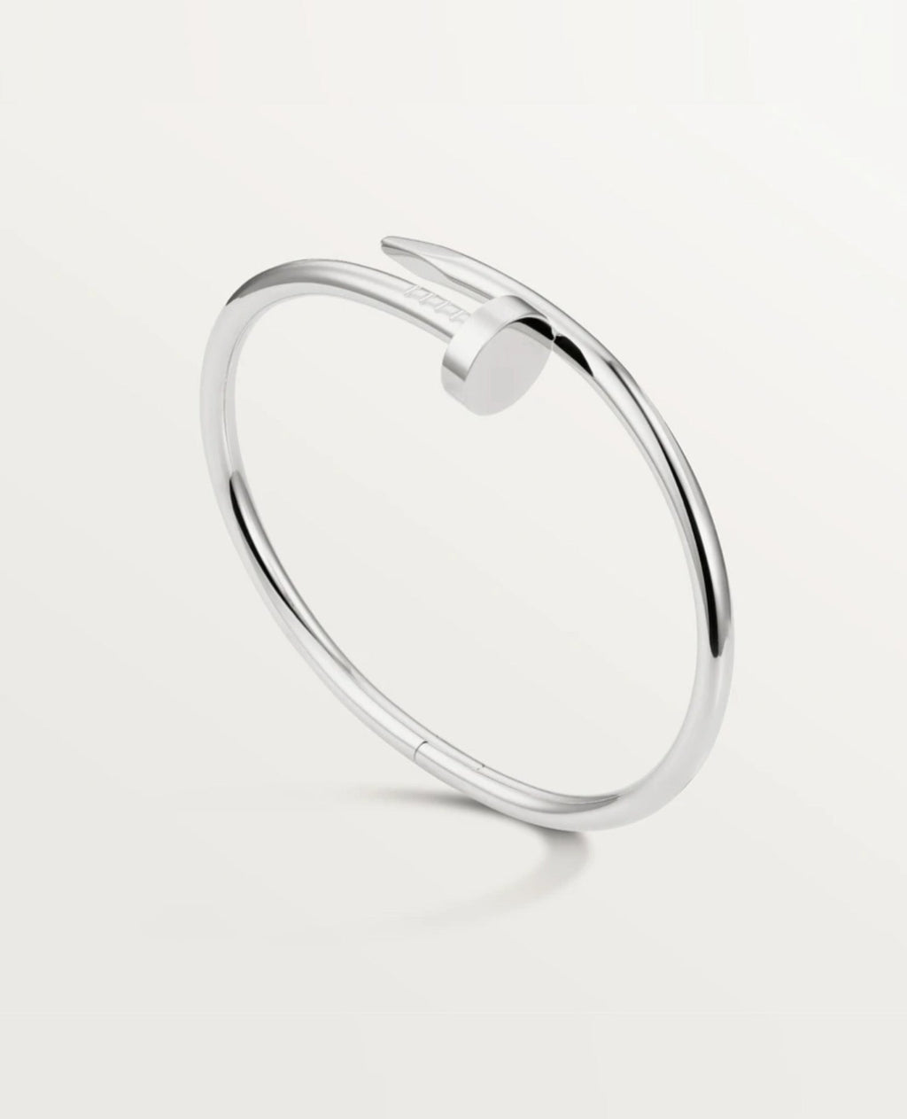 Cartier Just Un Clou Bracelet, Classic Model, Silver