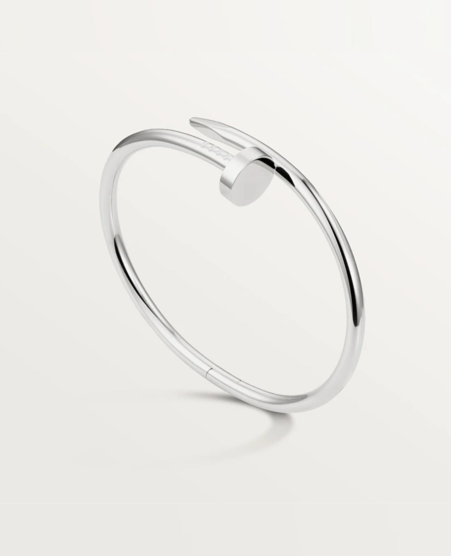 Cartier Just Un Clou Bracelet, Classic Model, Silver