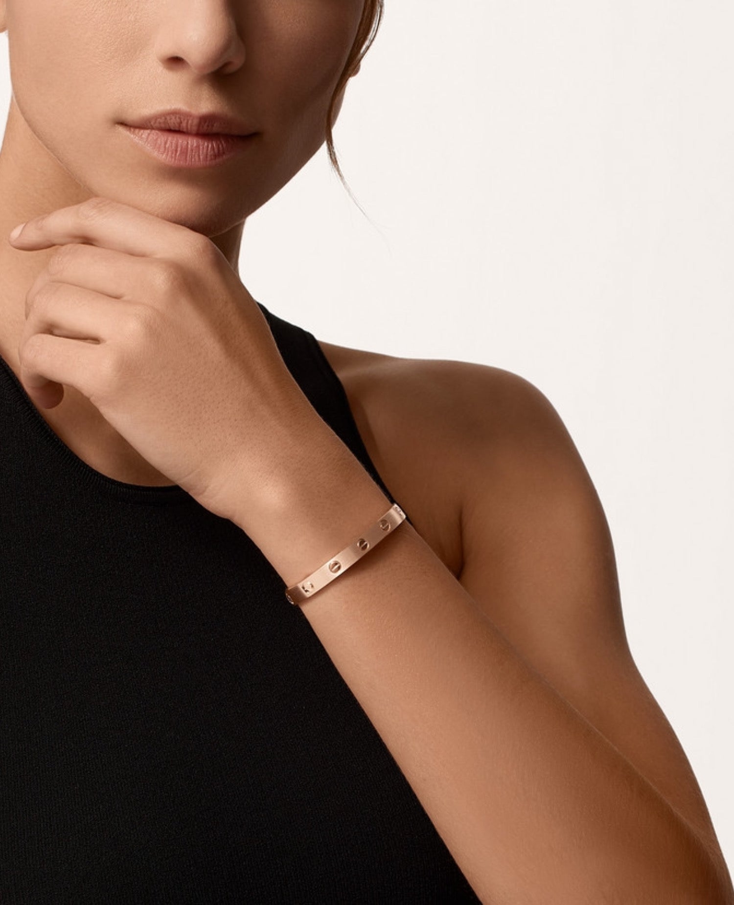 Cartier Love Bracelet, Classic Model, Brushed, Rose Gold