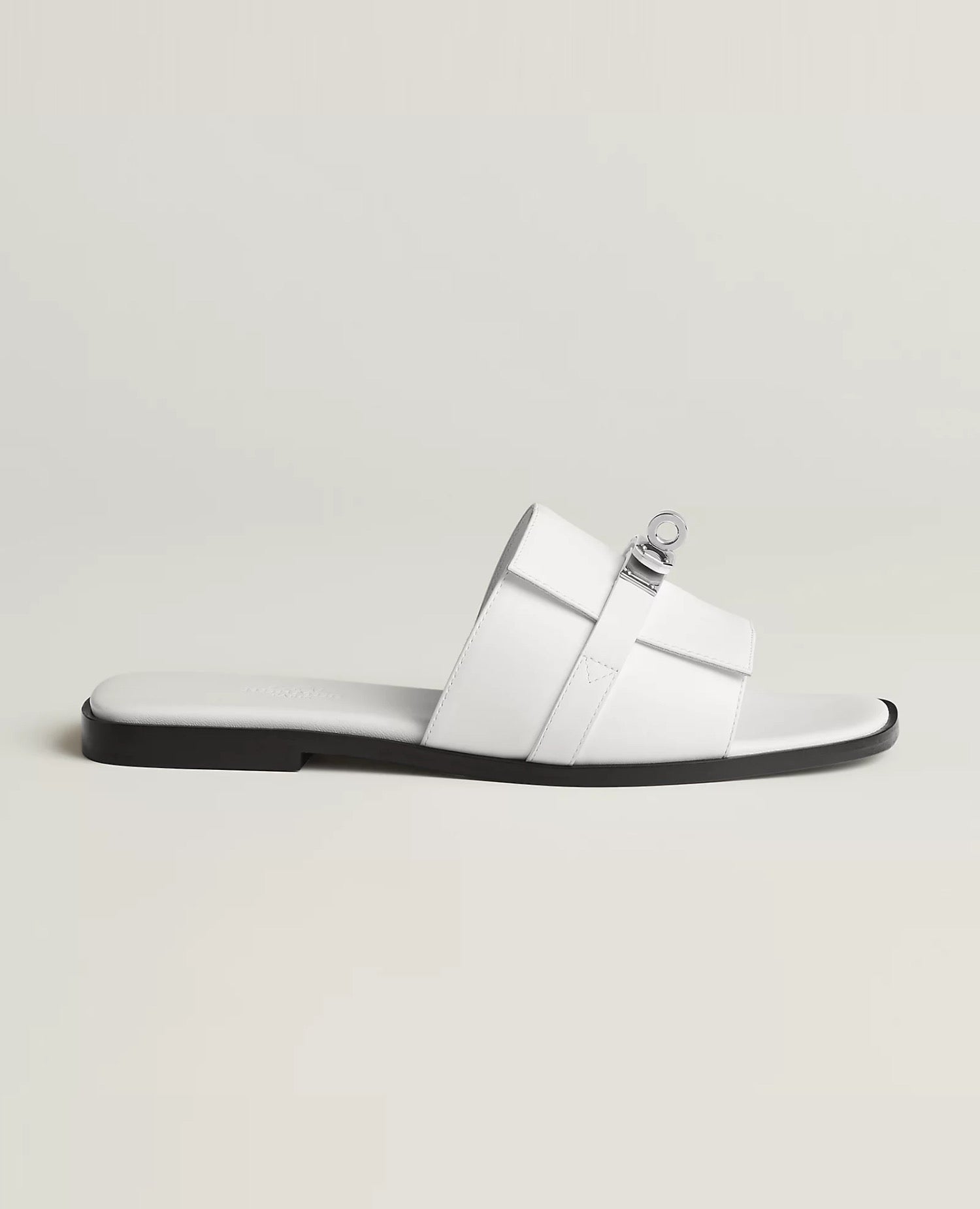 Hermès Giulia sandal Blanc