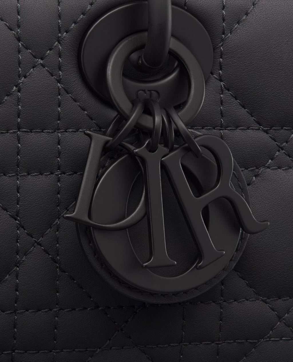 Christian Dior Small Lady D-Joy Bag Black Ultramatte