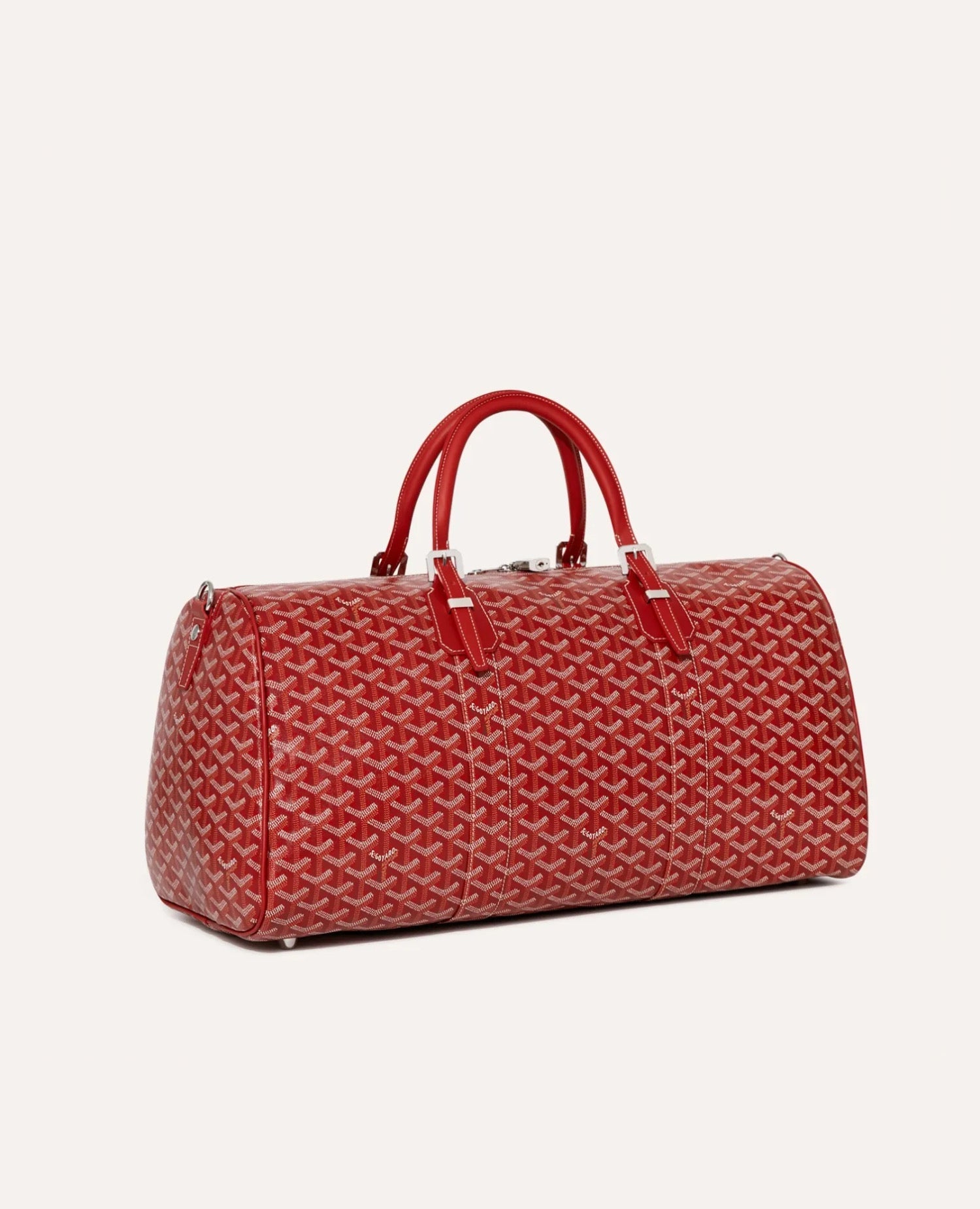 Goyard Boston 45 Bag Red
