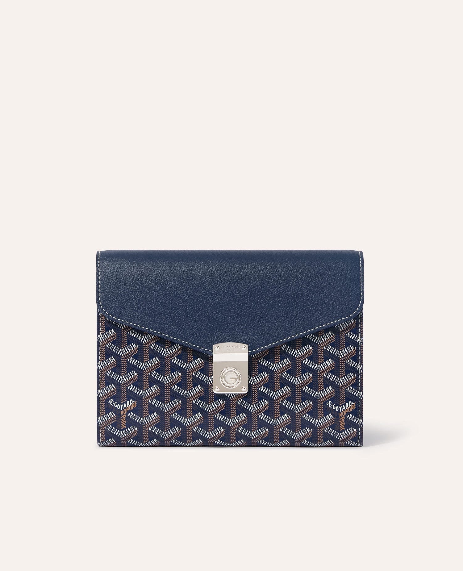 Goyard Chypre Wallet-Pouch Navy Blue