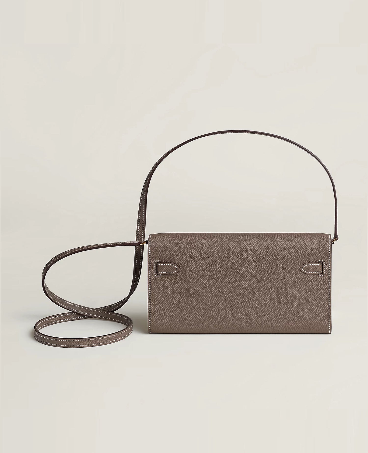Hermès Kelly Classique To Go wallet Etoupe Epsom