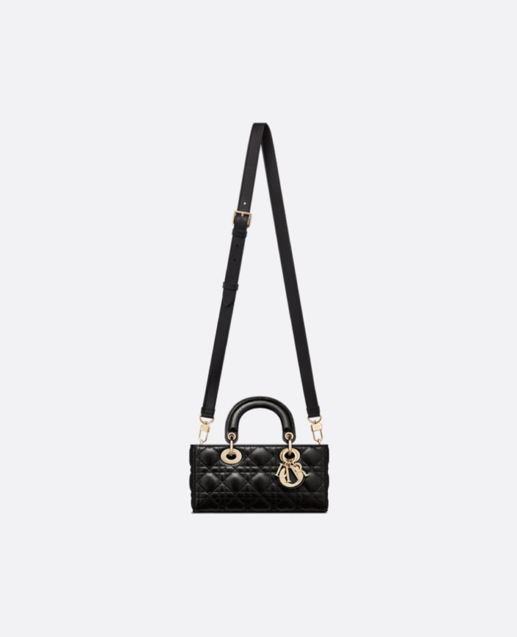 Christian Dior Small Lady D-Joy Bag Black Cannage Lambskin