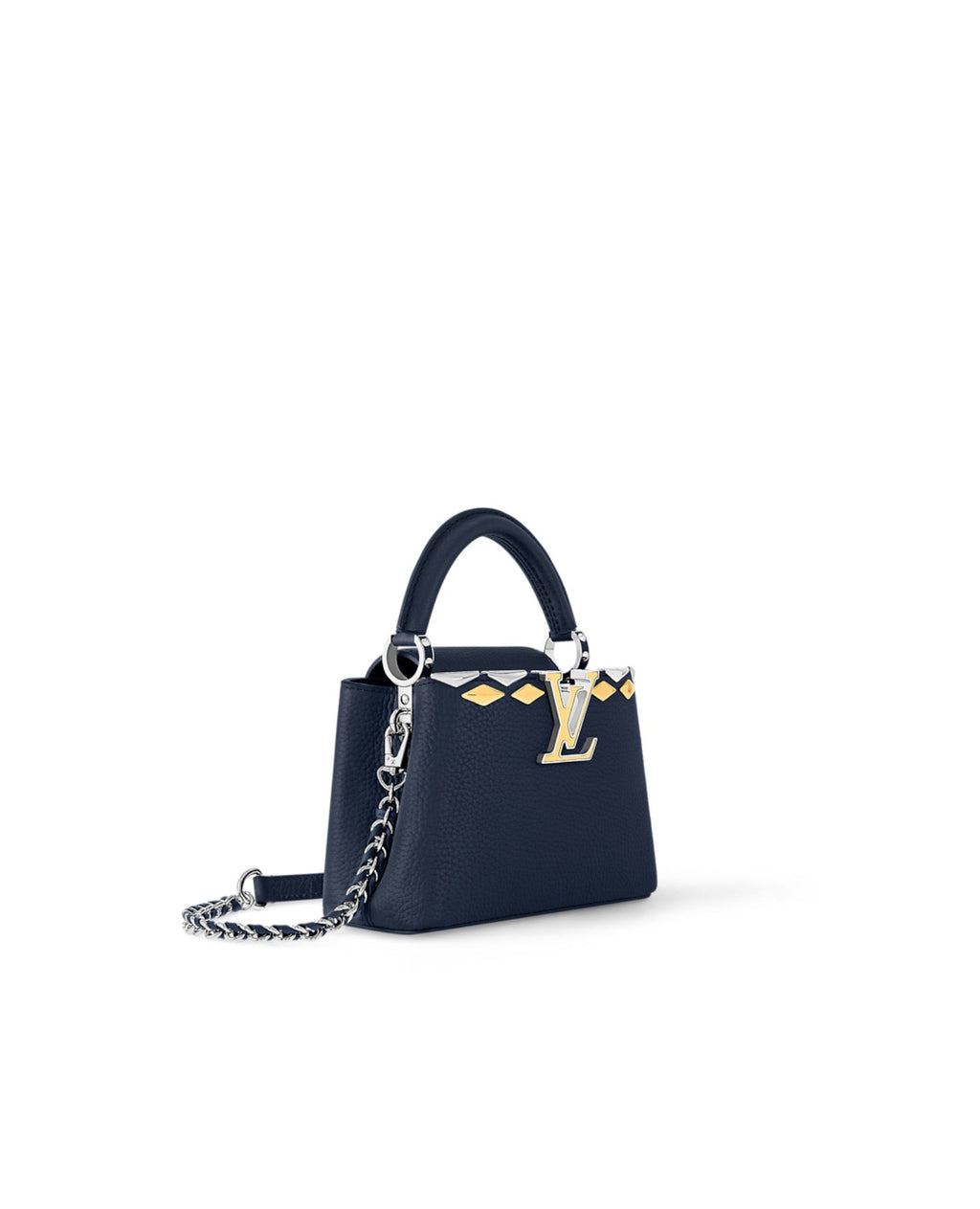 Louis Vuitton Capucines Mini Navy Blue
