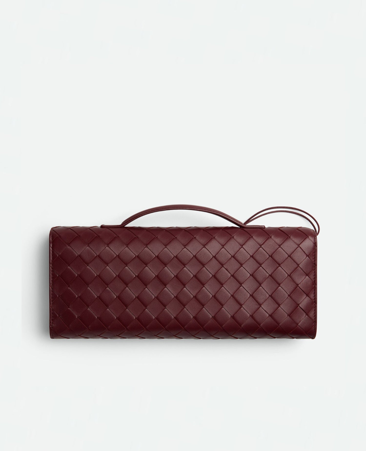 Bottega Veneta Long Clutch Andiamo With Handle Barolo